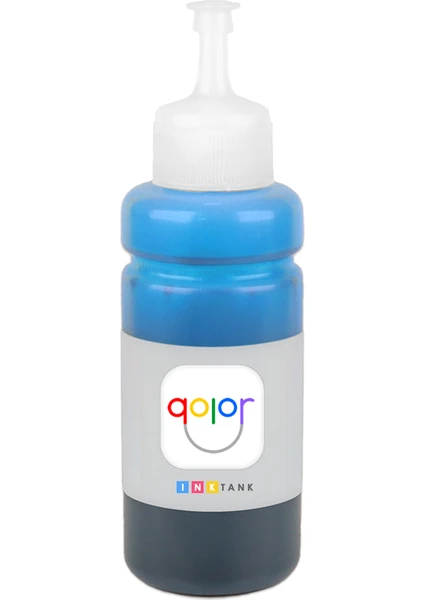 Qolor Epson 664 Için Mavi Yazıcı Mürekkebi - 100 ml