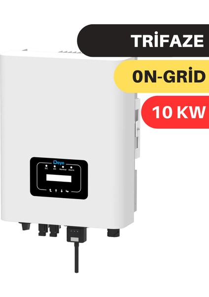 10 Kw On Grid Inverter 3 Faz