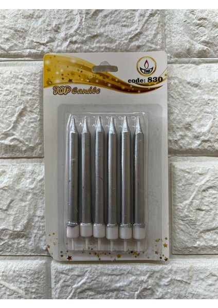 6li Pasta Mumu Gümüş 10 cm