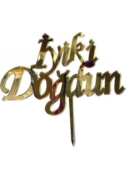 Iyiki Doğdun Altın Pleksi