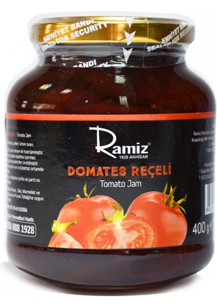 Depposite Doğal Katkısız Domates Reçeli 400 Gr.