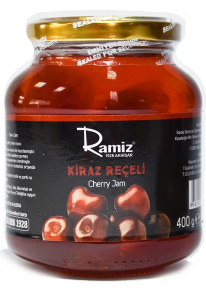 Depposite Doğal Katkısız Kiraz Reçeli 400 Gr.