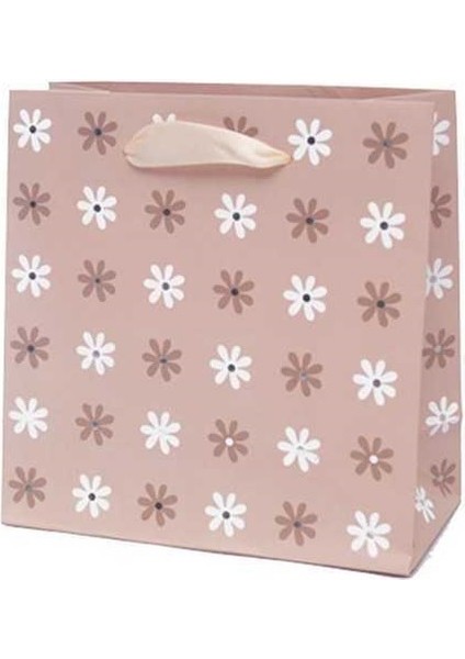 Pudra Pembe Çiçekli 20X20X7(12'LI)