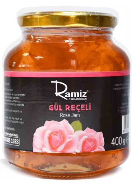 Depposite Doğal Katkısız Gül Reçeli 400 Gr.