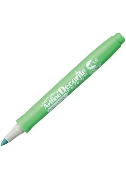 Decorite Marker Kalem Yuvarlak Uç 1.0 Metallic Green