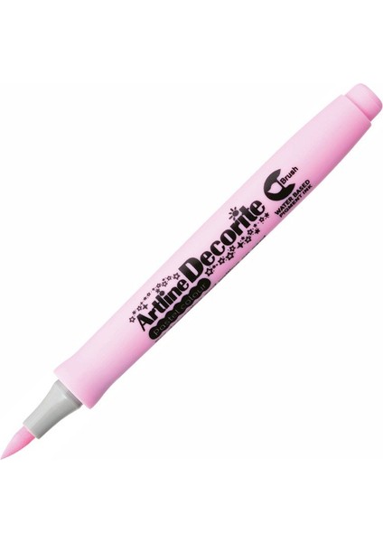 Decorite Marker Kalem Fırça Uçlu Pastel Pink