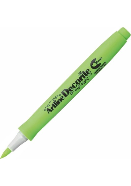Decorite Marker Kalem Fırça Uçlu Yellow Green