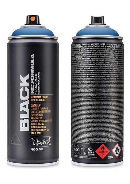 Black Seri 400 ml Sprey Boya Blk5077 Royal Blue