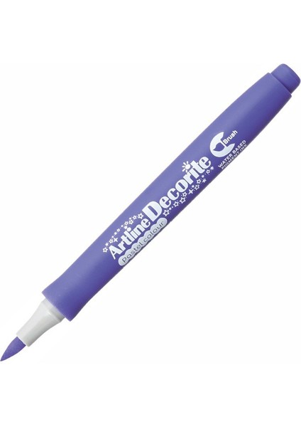 Decorite Marker Kalem Fırça Uçlu Pastel Purple