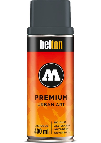 Belton Premium Sprey Boya 400 ml N:223 Anthracite Grey