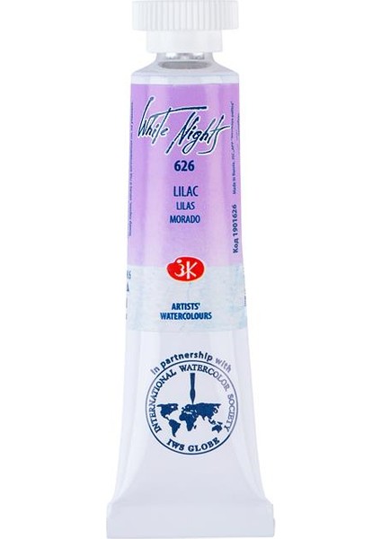 Tüp Suluboya 10 ml N:626 Lilac