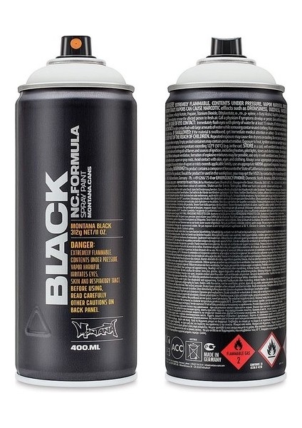 Black Seri 400 ml Sprey Boya Blk9105 Beyaz