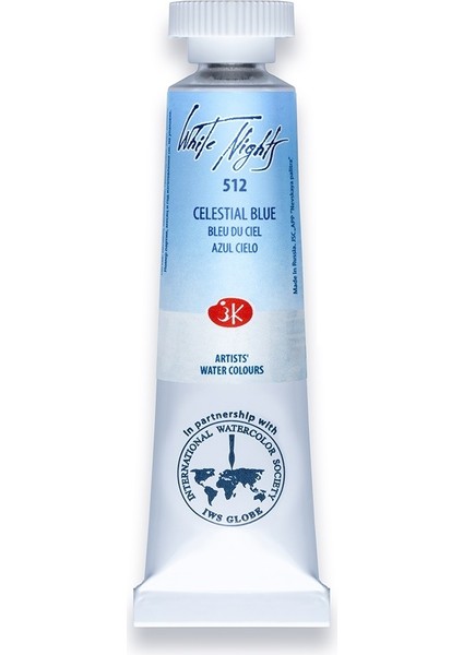 Tüp Suluboya 10 ml N:512 Celestial Blue fiyatları
