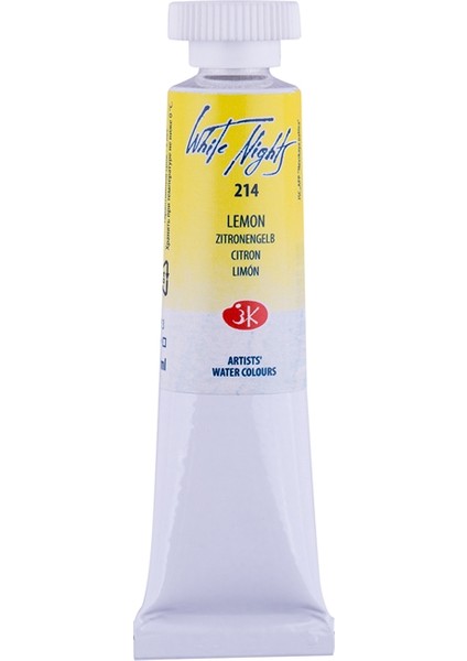 Tüp Suluboya 10 ml N:214 Lemon