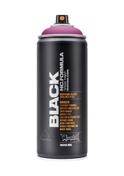 Black Seri 400 ml Sprey Boya Blk3155 Purple Rain