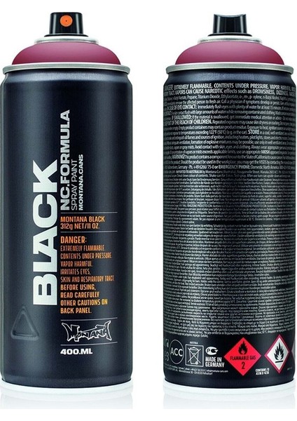 Black Seri 400 ml Sprey Boya Blk8080 Rust