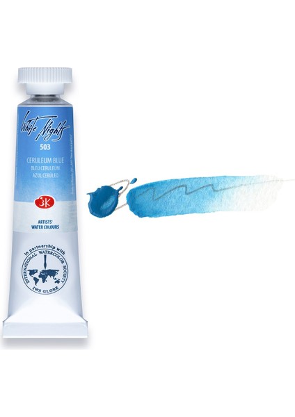 Tüp Suluboya 10 ml N:503 Ceruleum Blue