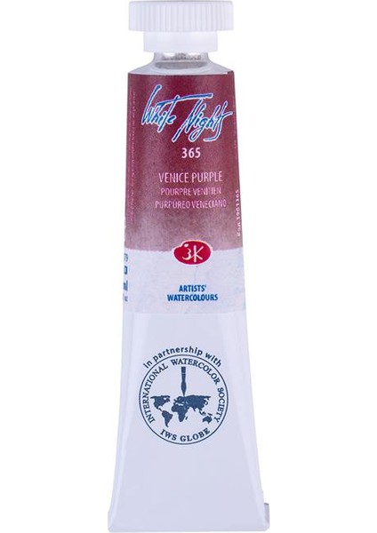 Tüp Suluboya 10 ml N:365 Venice Purple