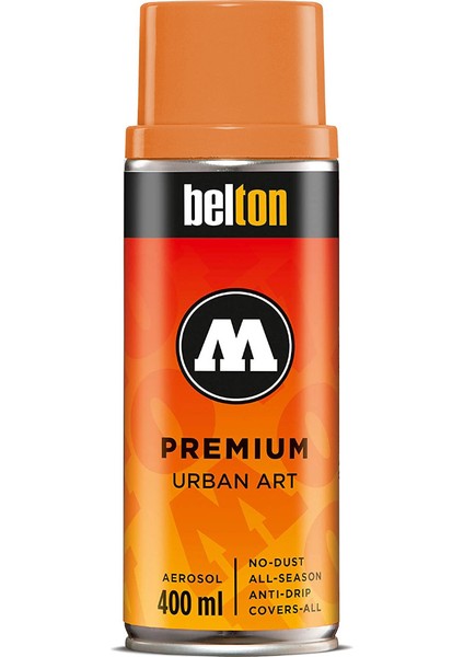 Belton Premium Sprey Boya 400 ml N:201 Orange Brown