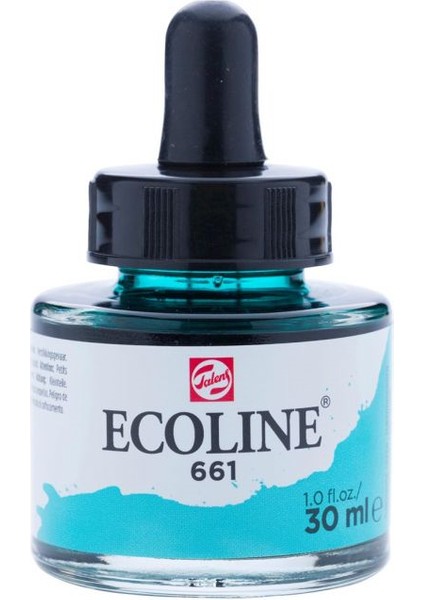 Ecoline Sıvı Suluboya 30 ml 661 Turquise Green