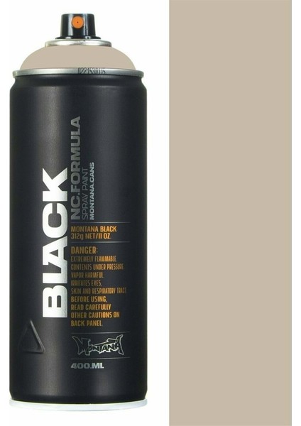 Black Seri 400 ml Sprey Boya Blk7110 Gambetta