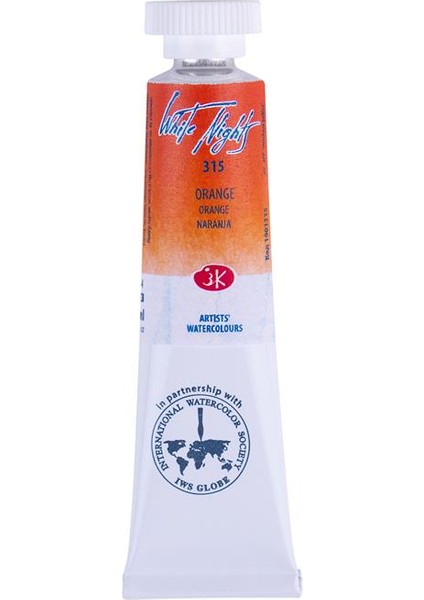 Tüp Suluboya 10 ml N:315 Orange
