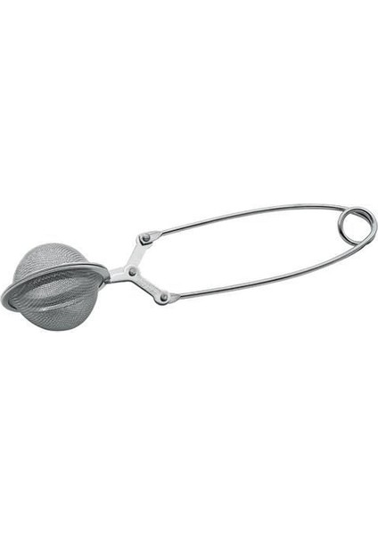 Çay Süzgeci Maşa Şeklinde Bitki Çayı Süzgeci 15.5 Cm