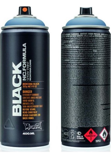 Black Seri 400 ml Sprey Boya Blk5185 Marlin