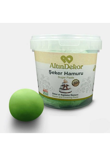 Altın Usta Şeker Hamuru Fıstık Yeşili 1 kg