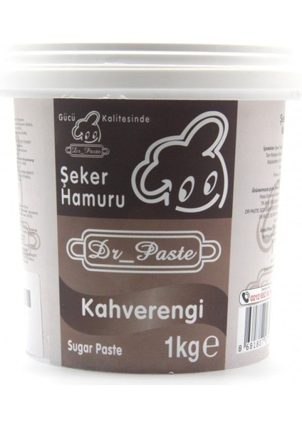 Dr. Paste Kahverengi Şeker Hamuru 1kg