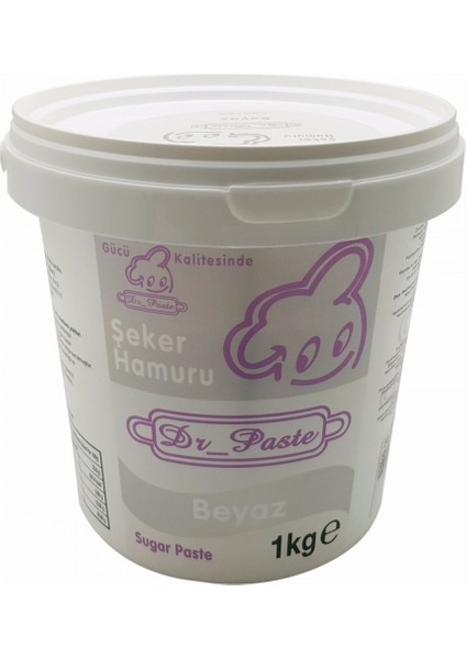 Dr. Paste Beyaz Şeker Hamuru 1kg
