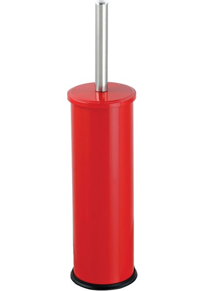 Dekoratif Klozet Fırça Seti Kırmızı 36Cm
