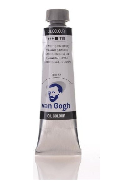 Van Gogh Yağlı Boya 40 Ml. 118 Titanium White (Linseed Oil)