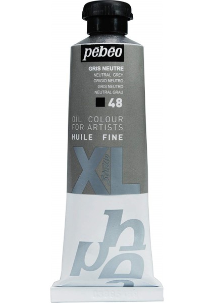 Xl Huile Fine Yağlıboya - 37ML - Neutral Grey - N.48