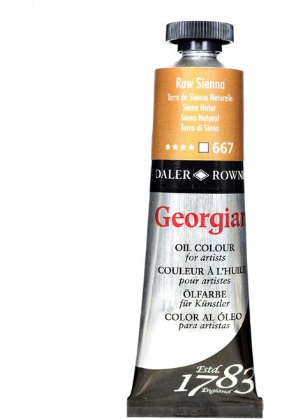 Georgian Yağlı Boya 38ML 667 Raw Sienna