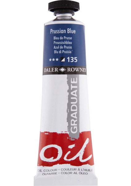 Graduate Yağlı Boya 38ML 135 Prussian Blue fiyatları