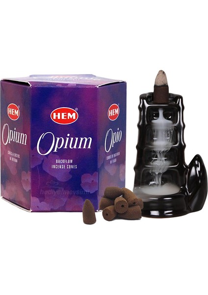 Opium Backflow Geri Akış Koni Tütsü 40'lı