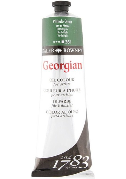 Georgian Yağlı Boya 225ML 361 Phthalo Green