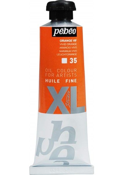 Xl Yağlı Boya 37ML. N:35 Vivid Orange