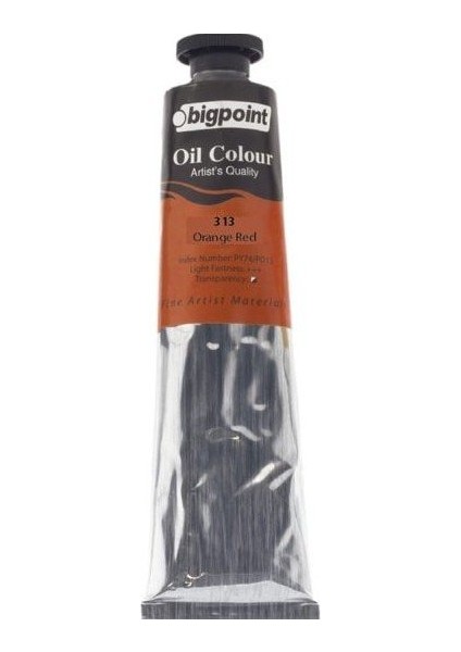 Yağlı Boya 200ML Orange Red 313