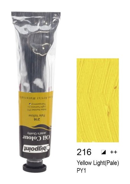 Yağlı Boya 45 Ml. 216 Yellow Light