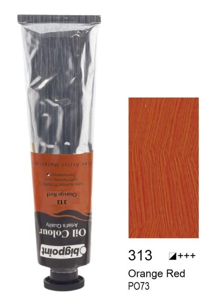 Yağlı Boya 45 Ml. 313 Orange Red