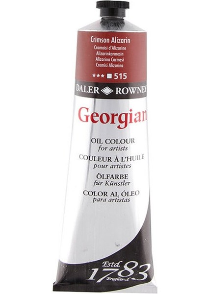 Georgian Yağlı Boya 225ML 515 Alizarin Crimson