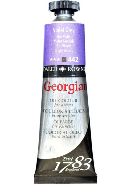 Georgian Yağlı Boya 38ML 442 Violet Grey