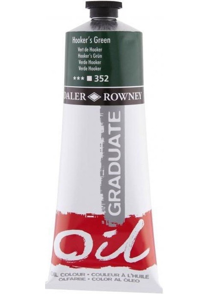 Graduate Yağlı Boya 200ML 352 Hookers Green