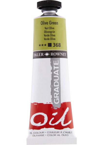 Graduate Yağlı Boya 38ML 368 Olive Green