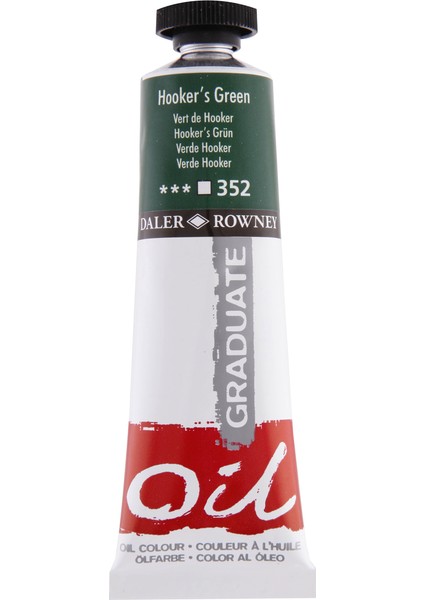 Graduate Yağlı Boya 38ML 352 Hookers Green