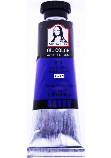 Yağlı Boya 37 Ml. Kobalt Mavi 511