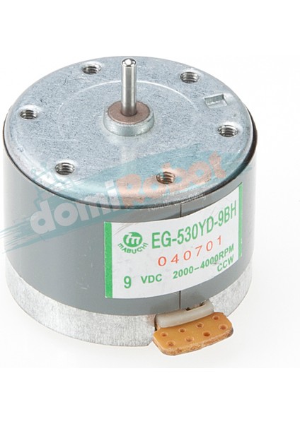 9V Dc Motor 4pin Devir Ayarlı 2000-4000RPM Standart