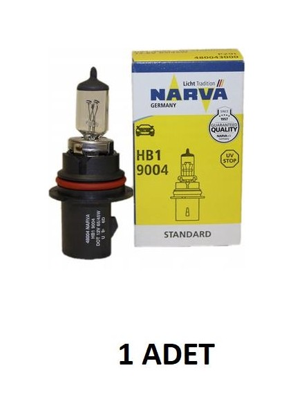 12V 65/45W Hb1 Halojen Ampul 9004 Narva 48004